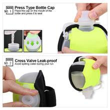 Load image into Gallery viewer, Mini Wrist Running Kettle Marathon Riding Hiking Climbing Outdoor Portable Water Bottle Creative Fitness Silicone Cup