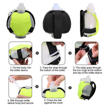 Load image into Gallery viewer, Mini Wrist Running Kettle Marathon Riding Hiking Climbing Outdoor Portable Water Bottle Creative Fitness Silicone Cup