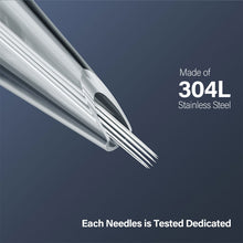 Load image into Gallery viewer, 20pcs Disposable Semi Permanent Makeup Tattoo Cartridge Needle RL RS RM M1 Eyebrow Tattoo Pen Machine Supplies