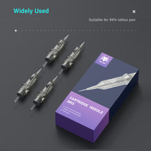 Load image into Gallery viewer, 20pcs Disposable Semi Permanent Makeup Tattoo Cartridge Needle RL Circular needle Eyebrow Tattoo Pen Machine Supplies