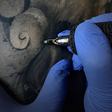 Load image into Gallery viewer, 20pcs Disposable Semi Permanent 0.35mm Tattoo Cartridge Needle RL RM M1 Tattoo Pen Machine Universal Short Needle Eyebrow Tattoo Needle