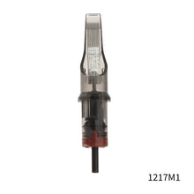 Load image into Gallery viewer, 10pcs Disposable Semi Permanent Tattoo Cartridge Needle RL RM M1 Tattoo Pen Machine Universal Short Needle Eyebrow Tattoo Needle