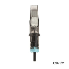 Load image into Gallery viewer, 10pcs Disposable Semi Permanent Tattoo Cartridge Needle RL RM M1 Tattoo Pen Machine Universal Short Needle Eyebrow Tattoo Needle