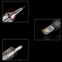 Load image into Gallery viewer, 20PCS Original 0.35mm Tattoo Needle RL RM RS M1 Disposable Sterilized Safety Tattoo Needle for Cartridge Machines Grips