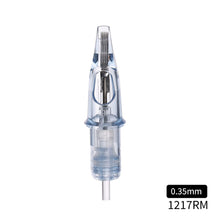 Load image into Gallery viewer, 10pcs/box 0.35mm Tattoo Supplies Needles RM RL RS M1 Revolution Cartridge Accessories Eyebrow Tattoo Pen Machine Supplies