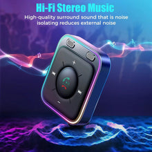 Load image into Gallery viewer, Car Adapter Bluetooth 5.3 Enhanced Dual Mics ENC Noise Cancellation 3.5mm AUX Adapter Bluetooth Wireless Receiver Audio Player