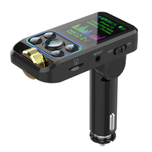 Load image into Gallery viewer, FM Transmitter Car Bluetooth Handsfree Car Kit AUX Audio Receiver QC3.0 PD 30W Fast Charging Mp3 Player FM Modulator