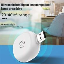 Load image into Gallery viewer, USB Ultrasonic Repeller Roaches Bed Mouse Rodent-Mosquito-Repeller 360°-Efficient Controls Repellers