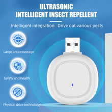 Load image into Gallery viewer, USB Ultrasonic Repeller Roaches Bed Mouse Rodent-Mosquito-Repeller 360°-Efficient Controls Repellers