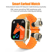 Load image into Gallery viewer, N22 Smart Watch TWS Bluetooth Earphone 2 in 1 HD Display Bluetooth Call Smartwatch Waterproof Men Women Sport Bracelet Gift