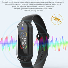 Load image into Gallery viewer, Q3 Smart Bracelet Health Exercise Pedometer Electronic Mosquito Repellent Bracelet Heart Rate Blood Pressure Monitoring Multi-Function