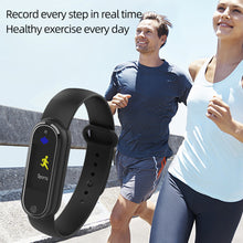 Load image into Gallery viewer, Q3 Smart Bracelet Health Exercise Pedometer Electronic Mosquito Repellent Bracelet Heart Rate Blood Pressure Monitoring Multi-Function