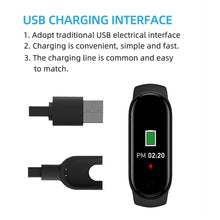 Load image into Gallery viewer, Q3 Smart Bracelet Health Exercise Pedometer Electronic Mosquito Repellent Bracelet Heart Rate Blood Pressure Monitoring Multi-Function