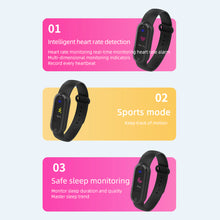 Load image into Gallery viewer, Q3 Smart Bracelet Health Exercise Pedometer Electronic Mosquito Repellent Bracelet Heart Rate Blood Pressure Monitoring Multi-Function