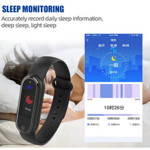 Load image into Gallery viewer, Q3 Smart Bracelet Health Exercise Pedometer Electronic Mosquito Repellent Bracelet Heart Rate Blood Pressure Monitoring Multi-Function