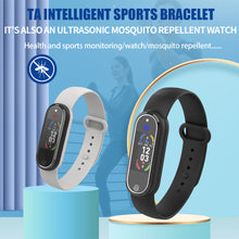 Load image into Gallery viewer, Q3 Smart Bracelet Health Exercise Pedometer Electronic Mosquito Repellent Bracelet Heart Rate Blood Pressure Monitoring Multi-Function