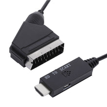 Load image into Gallery viewer, HDMI to Scart Cable Audio Video Converter HDMI to Scart HD Converter