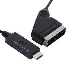 Load image into Gallery viewer, HDMI to Scart Cable Audio Video Converter HDMI to Scart HD Converter