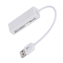Load image into Gallery viewer, Drive-Free Usb Network Card Usb To Rj45 Ten Megabytes Wired Network Card Computer Usb External Network Card 10m Network