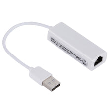Load image into Gallery viewer, Drive-Free Usb Network Card Usb To Rj45 Ten Megabytes Wired Network Card Computer Usb External Network Card 100m Network