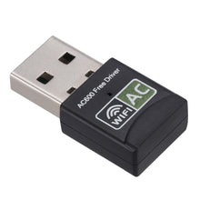Load image into Gallery viewer, 600Mbps Dual-band WiFi Adapter USB Antenna 2.4/5 GHz USB Wifi Adapter Wireless Network Card Adaptador Wifi
