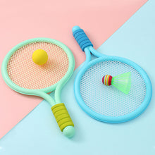 Load image into Gallery viewer, 1 Set Children's Badminton Tennis Racket Beginner Training Outdoor Beach Tennis Kindergarten Baby Parent Child Interactive Toys
