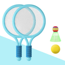 Load image into Gallery viewer, 1 Set Children's Badminton Tennis Racket Beginner Training Outdoor Beach Tennis Kindergarten Baby Parent Child Interactive Toys