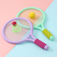 Load image into Gallery viewer, 1 Set Children's Badminton Tennis Racket Beginner Training Outdoor Beach Tennis Kindergarten Baby Parent Child Interactive Toys