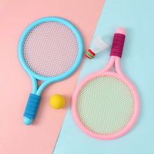 Load image into Gallery viewer, 1 Set Children's Badminton Tennis Racket Beginner Training Outdoor Beach Tennis Kindergarten Baby Parent Child Interactive Toys
