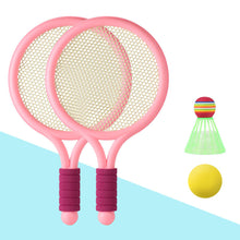 Load image into Gallery viewer, 1 Set Children's Badminton Tennis Racket Beginner Training Outdoor Beach Tennis Kindergarten Baby Parent Child Interactive Toys