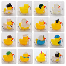 Load image into Gallery viewer, 1PC Cosplay Rubber Duck Baby Bath Toys Kids Shower Bath Toy Float Squeaky Sound Duck Funny Swimming Water Play Game Gift