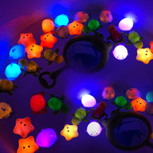 Load image into Gallery viewer, Baby Bath Toys Cute Luminous Floating Animals Swimming Water Light Play Fun Bathroom Bathtub Fishing Net Toy for Kids Gift