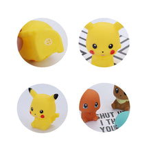 Load image into Gallery viewer, 1PC Pokemon Anime Pikachu Cartoon Figures Vocal Bath Toy for Kids Baby Bathroom Toys Bathtub Toy Baby Shower Toy