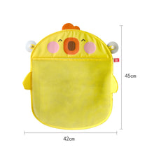 Load image into Gallery viewer, Baby Shower Toy Cute Duck Frog Net Toy Storage Bag Strong Suction Cup Baby Shower Game Bag Bathroom Organizer Water Toy