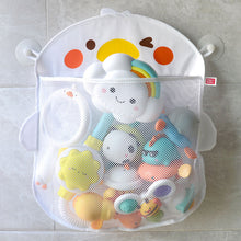 Load image into Gallery viewer, Baby Shower Toy Cute Duck Frog Net Toy Storage Bag Strong Suction Cup Baby Shower Game Bag Bathroom Organizer Water Toy