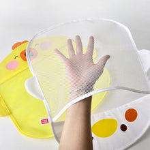 Load image into Gallery viewer, Baby Shower Toy Cute Duck Frog Net Toy Storage Bag Strong Suction Cup Baby Shower Game Bag Bathroom Organizer Water Toy