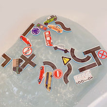Load image into Gallery viewer, 23Pcs/Set Baby Bathroom Toys Soft EVA Paste Early Educational DIY Puzzles Toys Animal Sticker Bath Baby Water Toys for 0 12 Months 1 Years