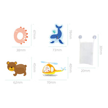 Load image into Gallery viewer, Baby Bathroom Toys Soft EVA Paste Early Educational DIY Puzzles Toys Animal Sticker Bath Baby Water Toys for 0 12 Months 1 Years