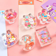 Load image into Gallery viewer, Transparent Acrylic Picture Photo Frame Magnetic Photocard Holder Poster Display Stand DIY Desktop Decoration Ornament