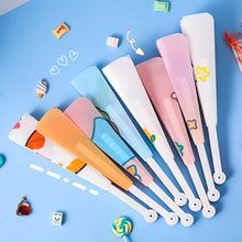 Load image into Gallery viewer, Portable Summer Folding Fan Cartoon Mini Fan Comfortable Grip Smooth Edges Folding Hand Fan for Home Students Kids