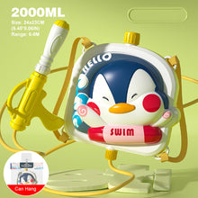 Load image into Gallery viewer, Large Capacity Children's Backpack Water Gun Toys Summer Water Entertainment Beach Splashing Pump Pull Type Water Gun Toys