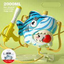 Load image into Gallery viewer, Large Capacity Children's Backpack Water Gun Toys Summer Water Entertainment Beach Splashing Pump Pull Type Water Gun Toys