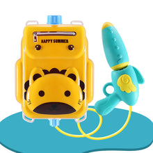 Load image into Gallery viewer, Large Capacity Children's Backpack Water Gun Toys Summer Water Entertainment Beach Splashing Pump Pull Type Water Gun Toys