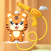 Load image into Gallery viewer, Large Capacity Children's Backpack Water Gun Toys Summer Water Entertainment Beach Splashing Pump Pull Type Water Gun Toys