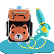 Load image into Gallery viewer, Large Capacity Children's Backpack Water Gun Toys Summer Water Entertainment Beach Splashing Pump Pull Type Water Gun Toys