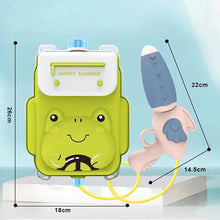 Load image into Gallery viewer, Large Capacity Children's Backpack Water Gun Toys Summer Water Entertainment Beach Splashing Pump Pull Type Water Gun Toys