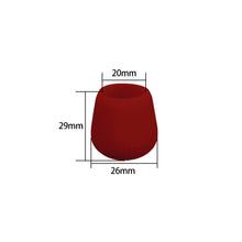 Load image into Gallery viewer, 1Pcs Silicone Lure Rod Bottom Protector Fishing Rod Handle Protective Case Fishing Accessories Fish Rod Fixed Ring