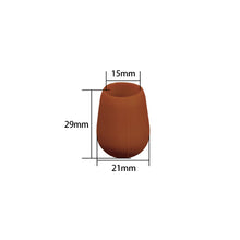 Load image into Gallery viewer, 1Pcs Silicone Lure Rod Bottom Protector Fishing Rod Handle Protective Case Fishing Accessories Fish Rod Fixed Ring