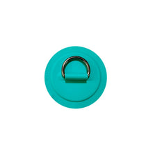 Load image into Gallery viewer, 1/4Pcs Surfboard Dinghy Boat PVC Patch With Stainless Steel D Ring Deck Rigging Sup Round Ring Pad Bungee Rope Kit Accessorie