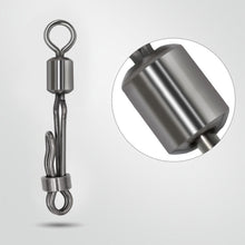 Load image into Gallery viewer, 10 Pcs/Pack Fishing Bearing Swivel Carp Snap Quick Change 8-Shape Ring Fishing Accessories Connector Solid Ring